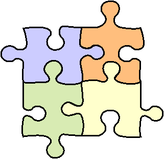 Börsen Netzwerk Puzzle